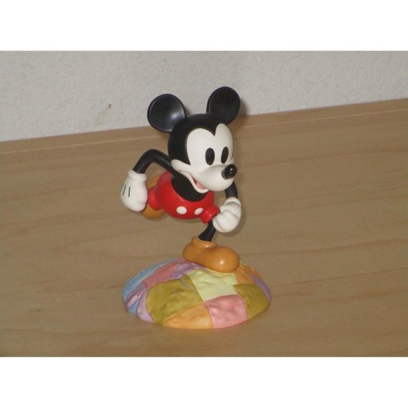 Walt Disney Classics Mickey Mouse On Top of The World Figure Through The Mirror - Picture 4 of 6